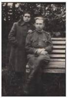 Хрипунков Виктор Арсентьевич с женой Анной Степановной 