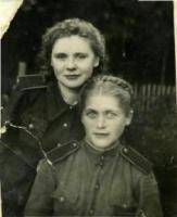 Антонова (Филатова) Антонина Яковлевна (на фото слева)