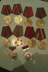 ордена и медали Саетова Мирсаета Саетгараевича