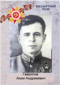 Гаврилов Аким Андреевич