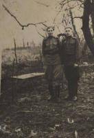 Батурин Николай Александрович (справа) воевал на 3- Белорусском фронте 