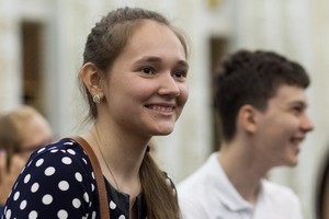 гости церемонии награждения из школы №6 города Реутова Московской области
